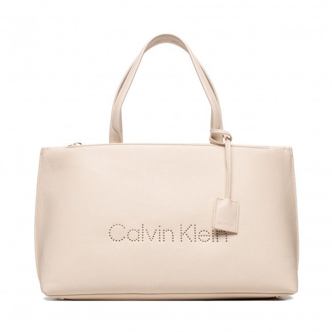 Borsetta Calvin Klein - Set Shopper Lg K60K609106 Sand VHB