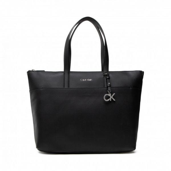 Borsetta Calvin Klein - Ck Must Shopper Lg W/Slip Pocket K60K609116 Ck Black BAX Borsetta Calvin Klein - Ck Must Shopper Lg W/Slip Pocket K60K609116 Ck Black BAX