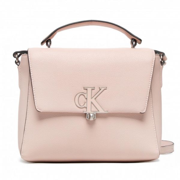 Borsetta Calvin Klein - Minimal Monogram Mini Top Handle K60K609289 TFT Borsetta Calvin Klein - Minimal Monogram Mini Top Handle K60K609289 TFT