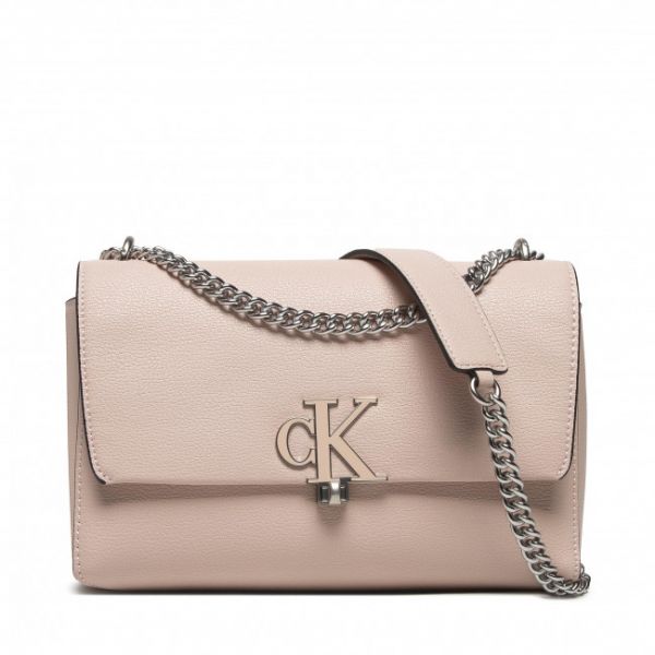 Borsetta Calvin Klein - Minimal Monogram Ew Flap Cony K60K609291 TFT Borsetta Calvin Klein - Minimal Monogram Ew Flap Cony K60K609291 TFT