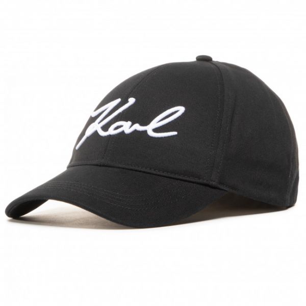 Cappellino KARL LAGERFELD - 205W3405 Black 999 Cappellino KARL LAGERFELD - 205W3405 Black 999