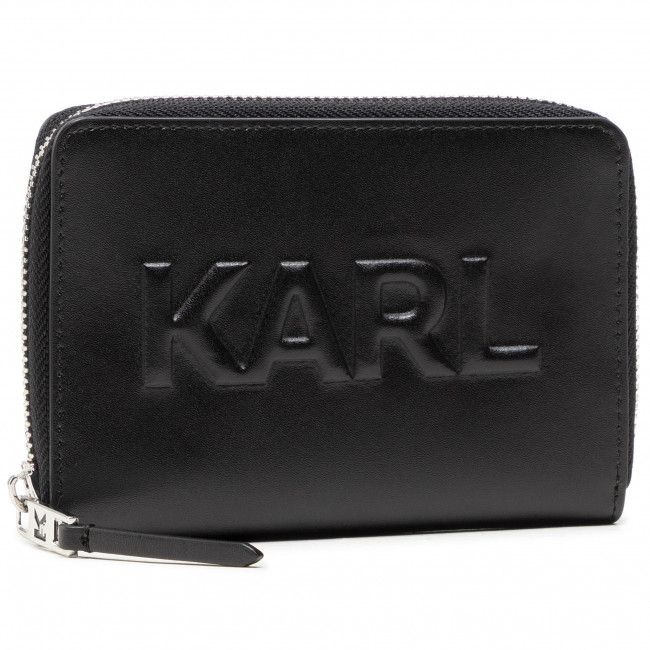 Portafoglio grande da donna KARL LAGERFELD - 211W3217 Black 999