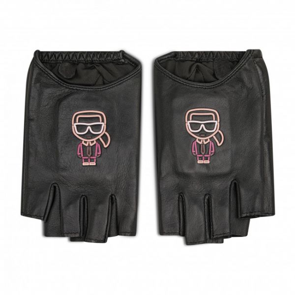 Guanti da donna KARL LAGERFELD - 215W3601 Black Guanti da donna KARL LAGERFELD - 215W3601 Black