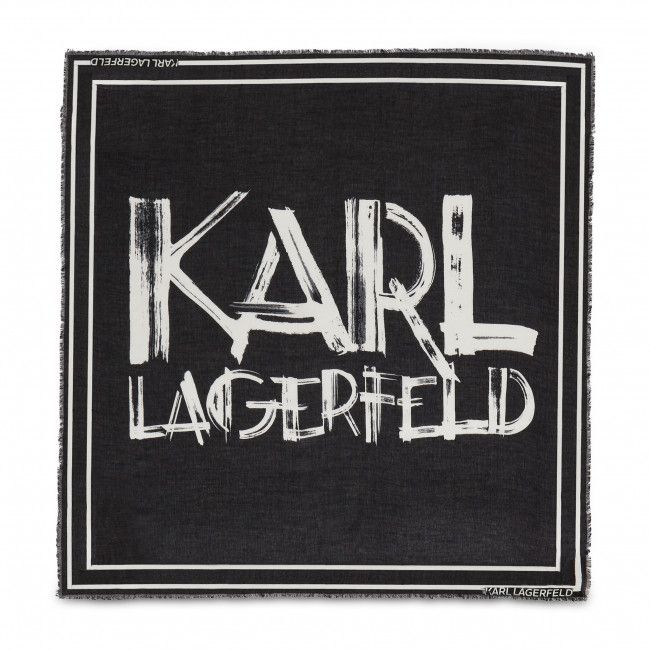 Fazzoletto KARL LAGERFELD - 216W3309 Blck/Wht A998
