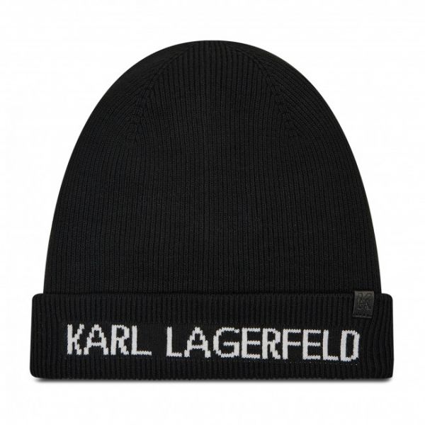 Berretto KARL LAGERFELD - 216W3405 Blck/Wht