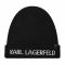 Berretto KARL LAGERFELD - 216W3405 Blck/Wht
