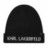 Berretto KARL LAGERFELD - 216W3405 Blck/Wht