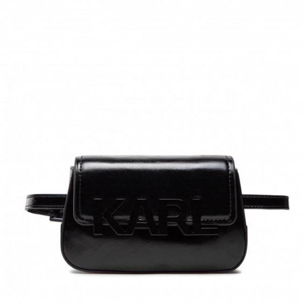 Marsupio KARL LAGERFELD - 220W3013 Black Marsupio KARL LAGERFELD - 220W3013 Black