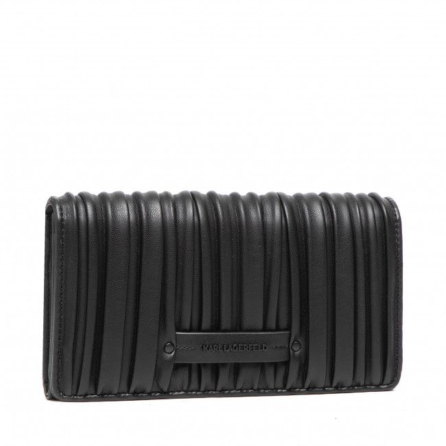 Portafoglio grande da uomo KARL LAGERFELD - 220W3209 Black