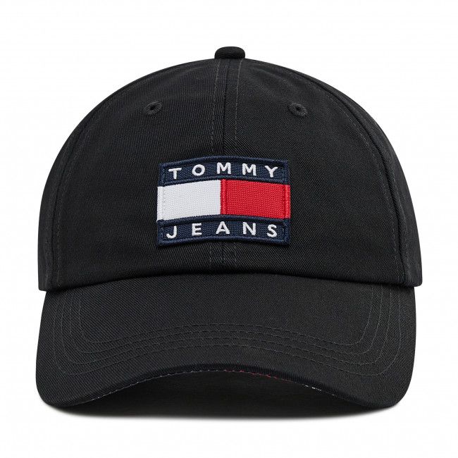 Cappellino Tommy Jeans - Heritage Cap Print AM0AM07532 BDS