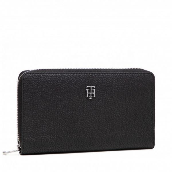 Portafoglio grande da donna Tommy Hilfiger - Th Element All In I Wallet AW0AW10547 BDS