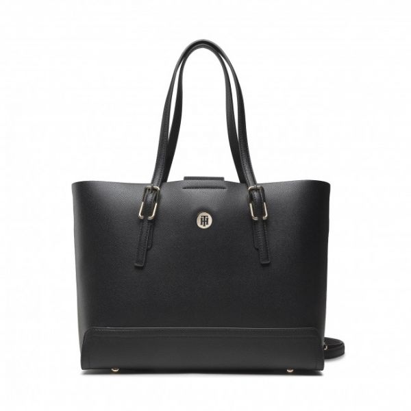 Borsetta Tommy Hilfiger - Honey Med Tote AW0AW10492 BDS Borsetta Tommy Hilfiger - Honey Med Tote AW0AW10492 BDS