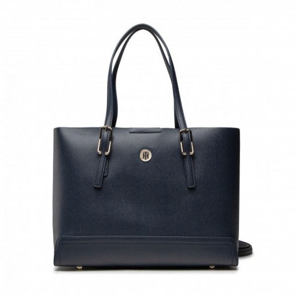 Borsetta TOMMY HILFIGER - Honey Med Tote AW0AW10492 DW5 Borsetta TOMMY HILFIGER - Honey Med Tote AW0AW10492 DW5