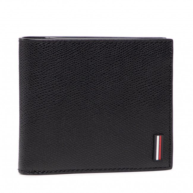 Portafoglio grande da uomo Tommy Hilfiger - Business Cc Flap And Coin AM0AM08132 BDS