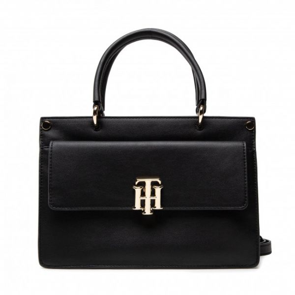 Borsetta Tommy Hilfiger - Th Lock Satchel AW0AW10929 BDS Borsetta Tommy Hilfiger - Th Lock Satchel AW0AW10929 BDS