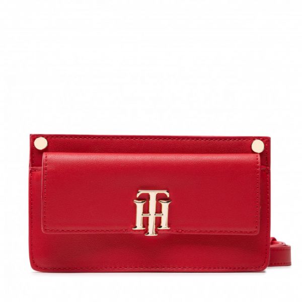 Borsetta Tommy Hilfiger - Th Lock Mini Crossover AW0AW10931 XLG Borsetta Tommy Hilfiger - Th Lock Mini Crossover AW0AW10931 XLG