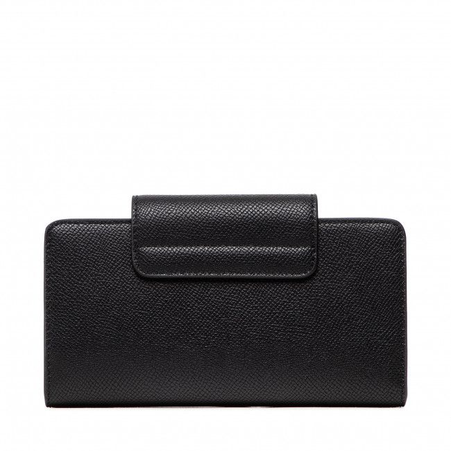 Portafoglio grande da donna Tommy Hilfiger - Th Club Slim Wallet AW0AW10969 BDS