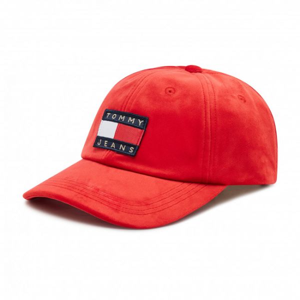 Cappello con visiera TOMMY JEANS - Heritage Velvet AW0AW11097 XNL