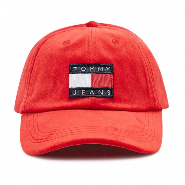 Cappello con visiera TOMMY JEANS - Heritage Velvet AW0AW11097 XNL