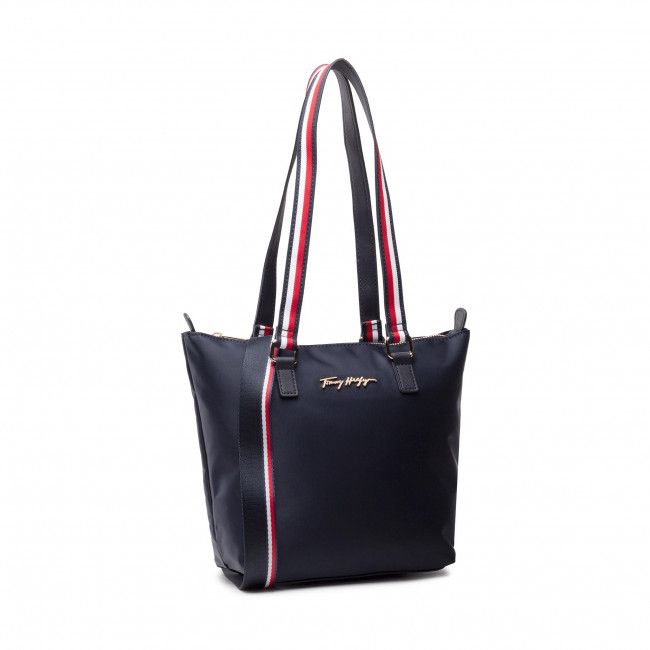 Borsetta Tommy Hilfiger - In New Nylon Small Tote AW0AW11164 DW5