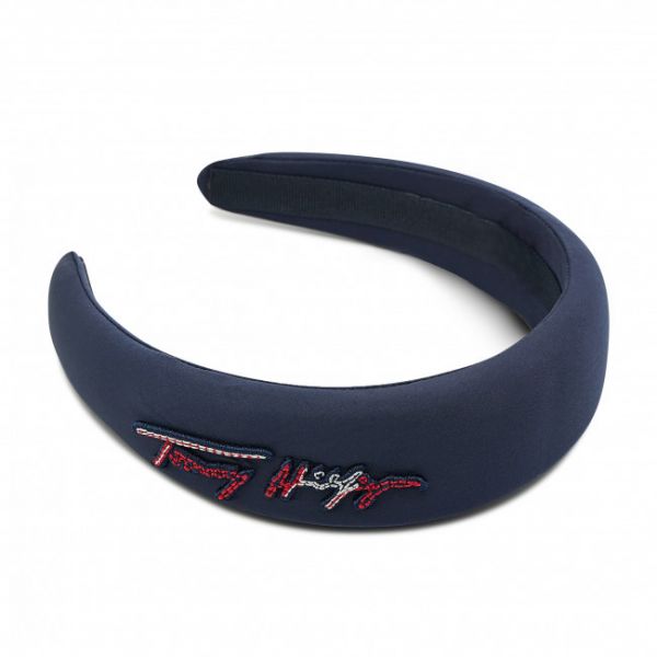 Cerchietto per capelli Tommy Hilfiger - Iconic Signature Headband AW0AW11681 DW5 Cerchietto per capelli Tommy Hilfiger - Iconic Signature Headband AW0AW11681 DW5
