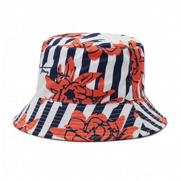 Cappello Tommy Hilfiger - Bucket Iconic Signature Floral AW0AW11676 0F4