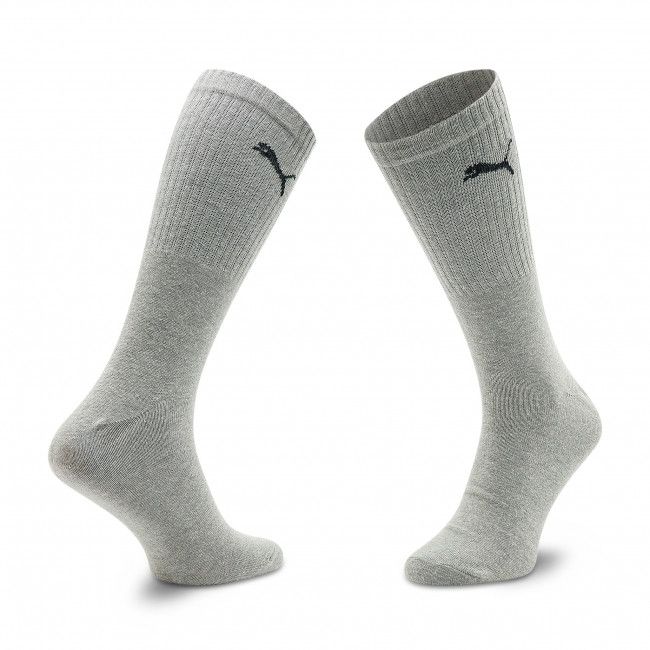 Set di 3 paia di calzini lunghi unisex PUMA - 907940 03 White/Grey/Black