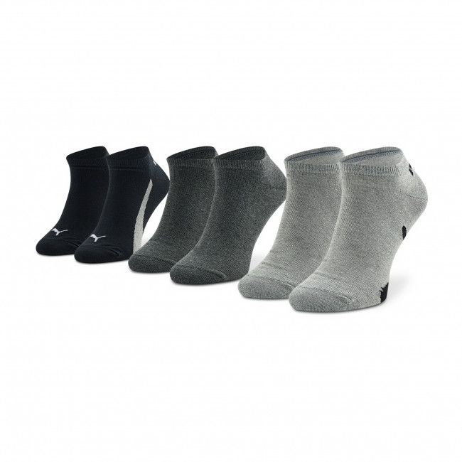 Set di 3 paia di calzini corti unisex PUMA - Lifestyle 907951 01 Black/White