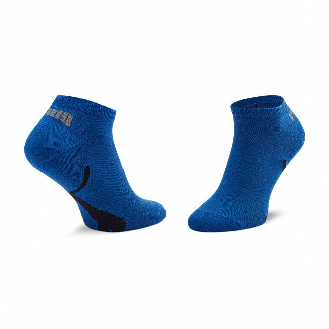 Set di 3 paia di calzini corti unisex Puma - 907951 03 Nawy/Grey/Strong Blue
