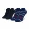 Set di 2 paia di calzini corti da uomo Tommy Hilfiger - 100002211 Blue Depths 003