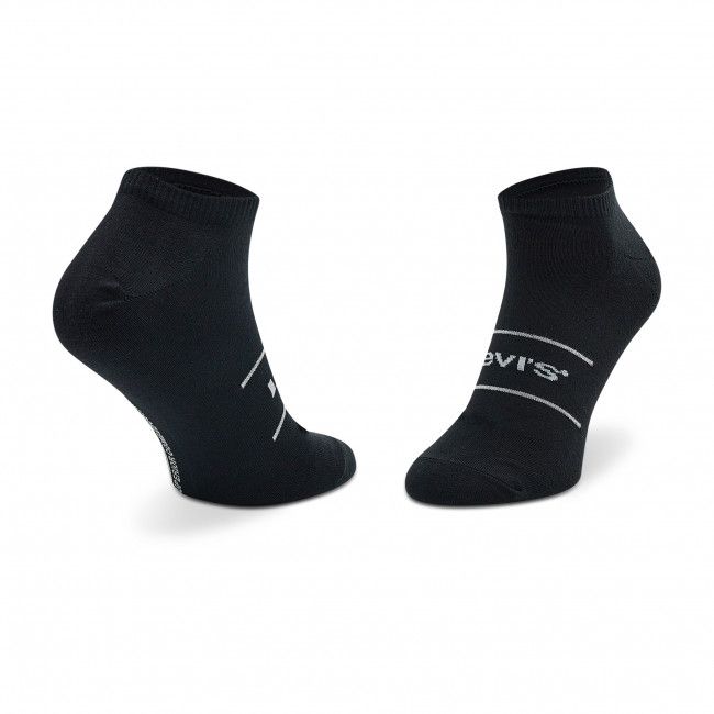 Set di 2 paia di calzini corti unisex LEVI'S® - 701203953 Black