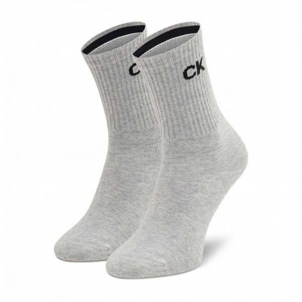 Calzini lunghi da donna CALVIN KLEIN - 701218784 Light Grey Melange 003
