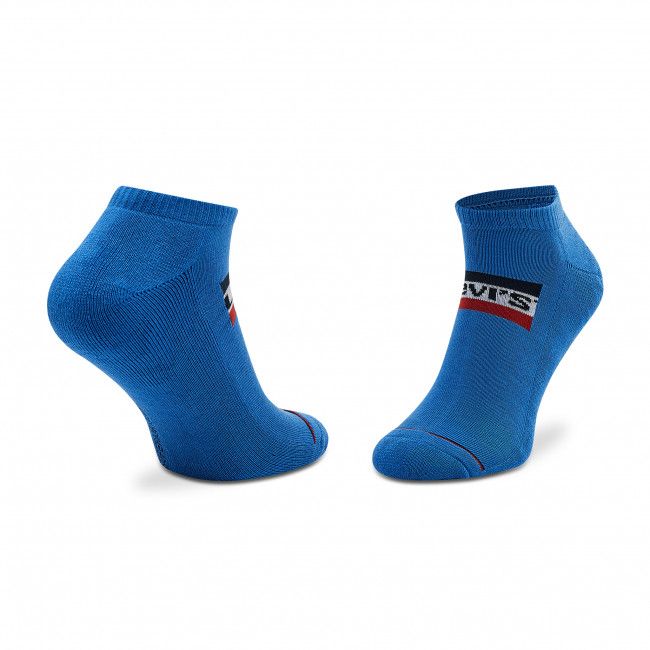 Set di 2 paia di calzini corti unisex Levi's® - 701219507 Palace Blue