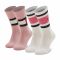 Set di 2 paia di calzini lunghi da bambini Tommy Hilfiger - 394020001 Pink 019