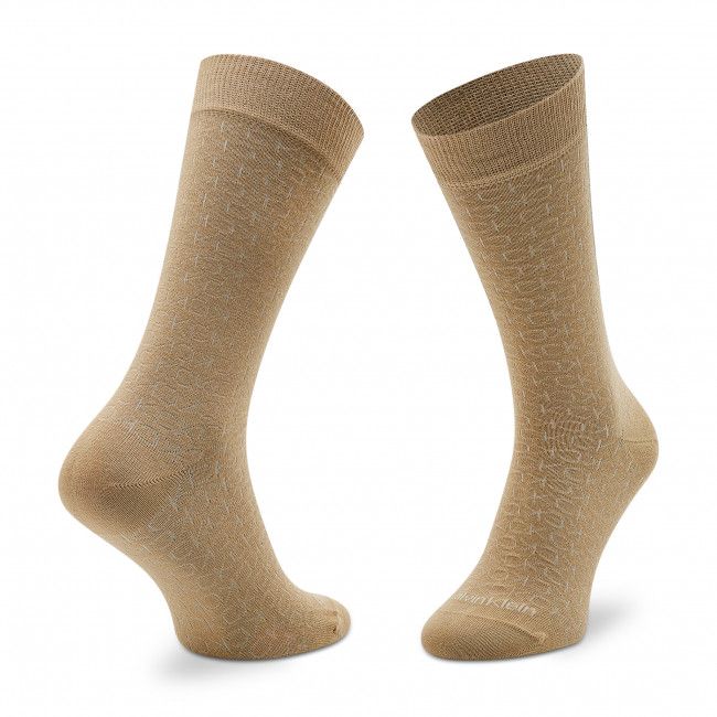Set di 2 paia di calzini lunghi da uomo Calvin Klein - 701218951 Bronze 002