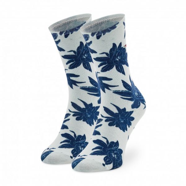 Calzini lunghi da donna Tommy Hilfiger - 701218395 Navy 001