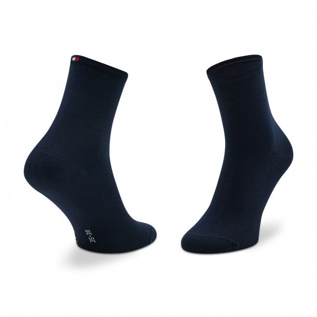 Set di 2 paia di calzini lunghi da donna Tommy Hilfiger - 701218400 Navy 002