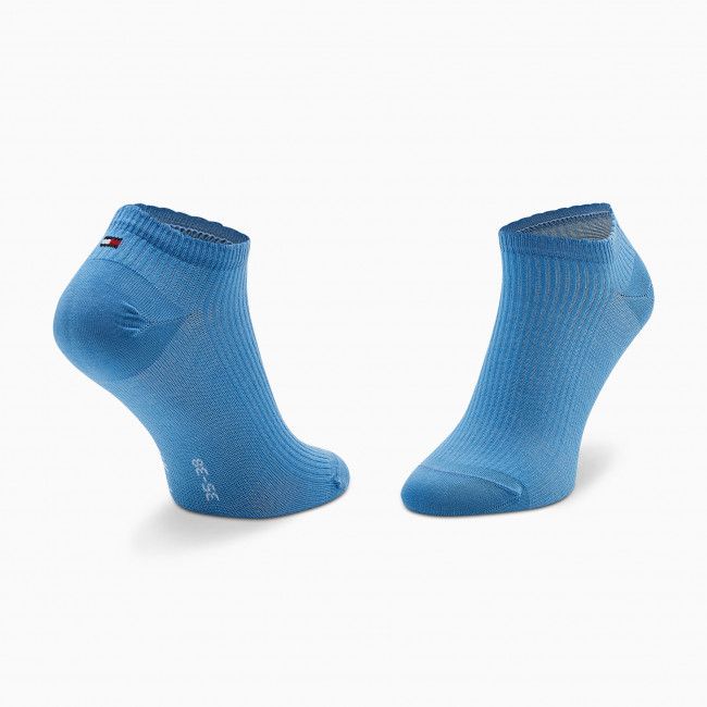 Set di 2 paia di calzini corti da donna Tommy Hilfiger - 701218408 Blue 002