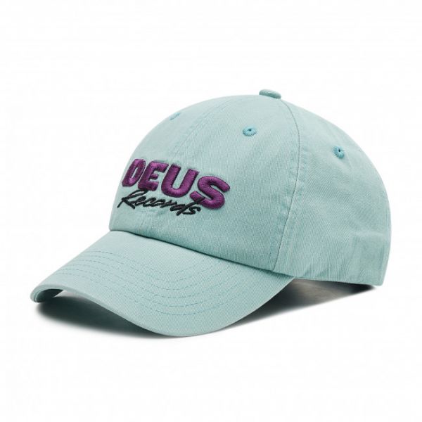 Cappello con visiera DEUS EX MACHINA - Compact Dad DMP2271562 Mineral Blue Cappello con visiera DEUS EX MACHINA - Compact Dad DMP2271562 Mineral Blue