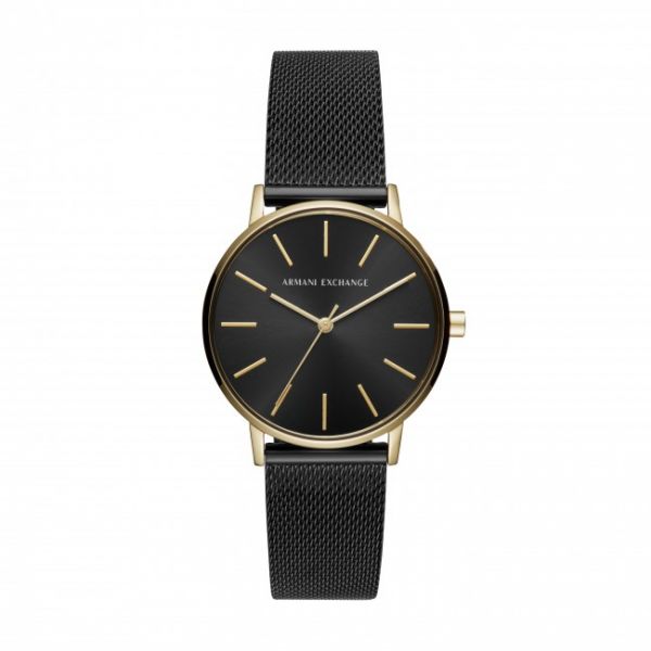 Orologio ARMANI EXCHANGE - Lola AX5548 Black/Gold Orologio ARMANI EXCHANGE - Lola AX5548 Black/Gold