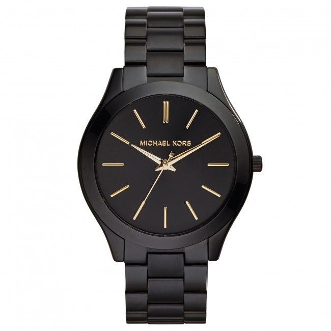 Orologio Michael Kors - Slim Runway MK3221 Black/Black Ip