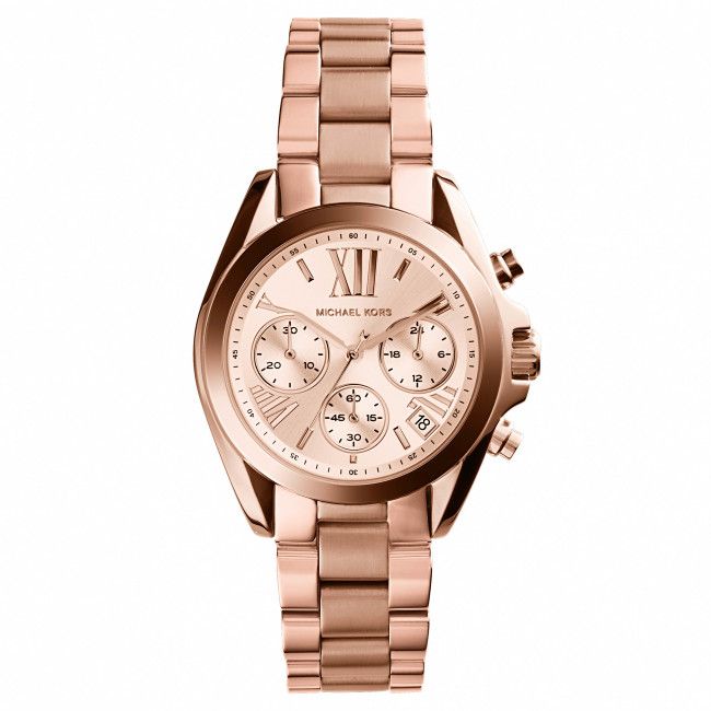 Orologio Michael Kors - Mini Bradshaw MK5799 Rose Gold/Rose Gold