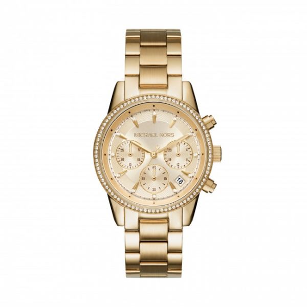 Orologio Michael Kors - Ritz MK6356 Gold/Gold Orologio Michael Kors - Ritz MK6356 Gold/Gold