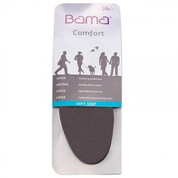 Solette Bama - Soft Step 00077 r. 36 Nero Solette Bama - Soft Step 00077 r. 36 Nero