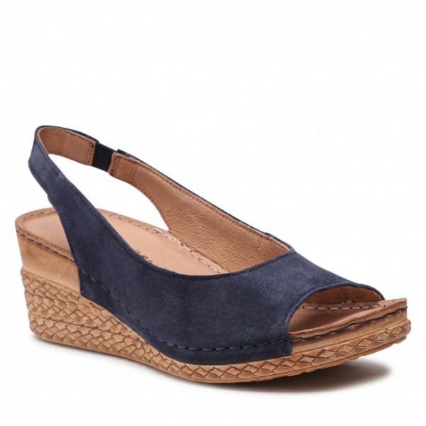 Sandali RYŁKO - 4RST0_X Granat 7JZ