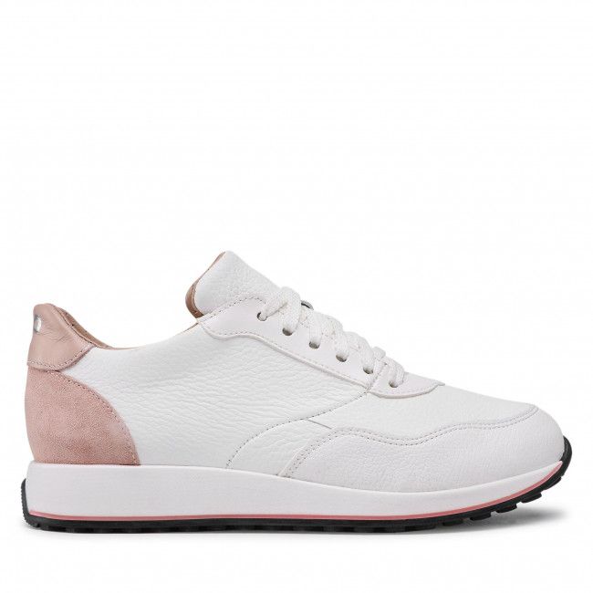 Sneakers RYŁKO - D1RM2 Biały/Różowy 9RX