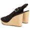 Espadrillas TOMMY HILFIGER - Iconic Elena Sling Back Wedge FW0FW04789 Black BDS
